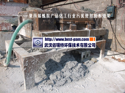 聚丙烯酰胺产品化工行业污泥使用脱水效果