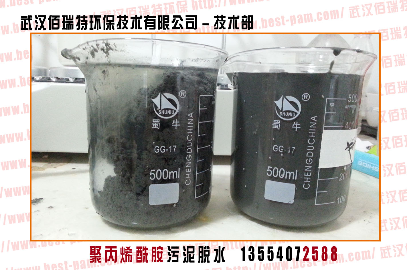 聚丙烯酰胺烧杯实验